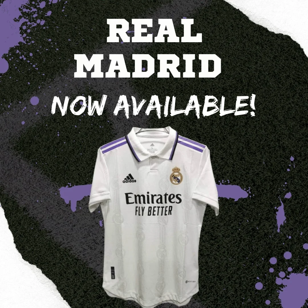 Real Madrid Home Kit 22/23 - Jersey Club BD