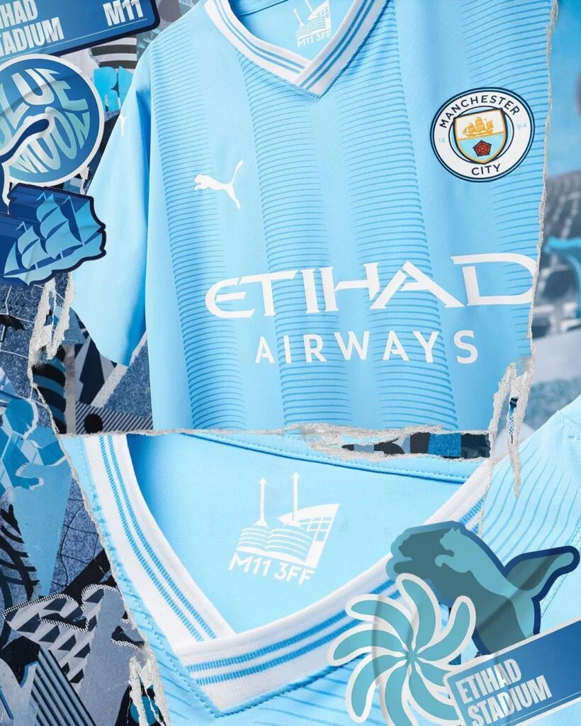 Manchester City Home Kit 23-24 Best Price in Bangladesh - Jersey Club BD