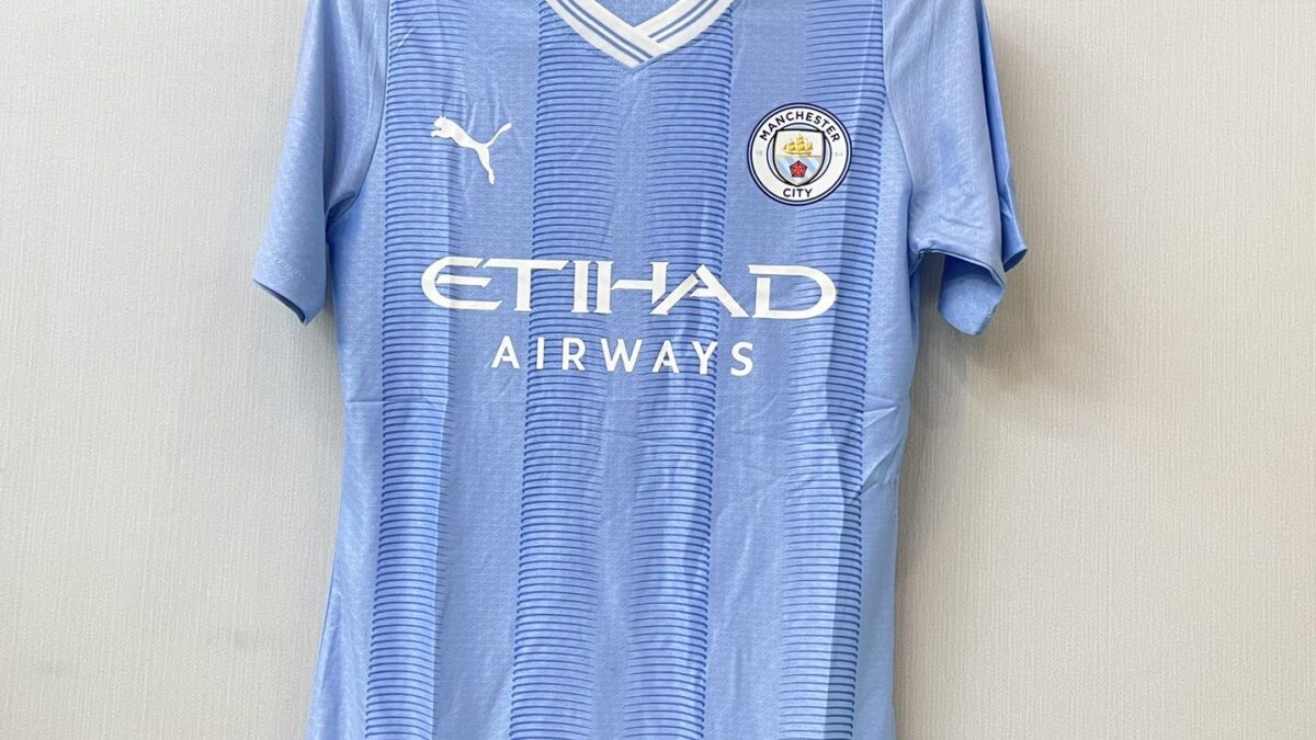 Manchester city hot sale home shirt