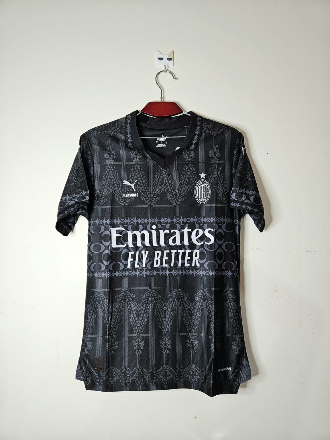 AC Milan 4th Jersey 23/24 | AC Milan Black Jersey | AC Milan White ...