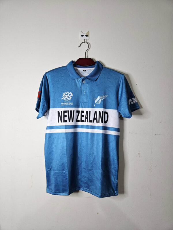 New Zealand T20 Cricket World Cup Jersey 2024