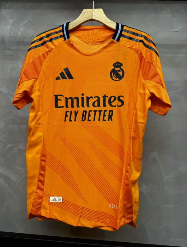 Real Madrid Away Jersey 24/25, Real Madrid Orange Jersey 2024