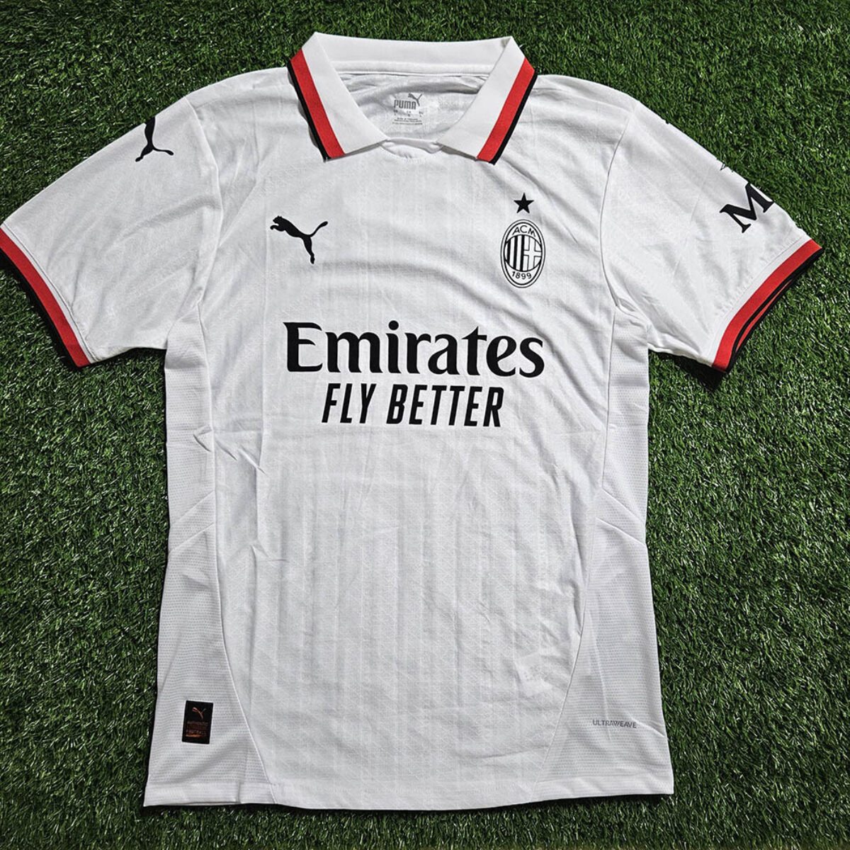 AC Milan Away Jersey 24 25 AC Milan White Jersey 2024 Jersey Club BD